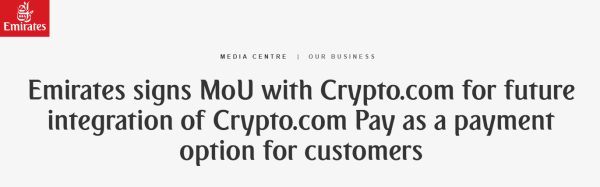 创赢盘交易 阿联酋加速拥抱加密货币 航司与免税店拟引入数字货币支付